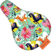 BikeCap - zadelhoes barok zwart/wit