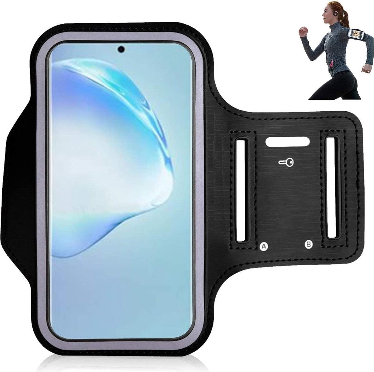 Hardloop Armband Telefoon | Samsung Galaxy S20 | Hardloop Armband | Hardloop Telefoonhouder Samsung Galaxy S20 | Hardloop Telefoonhouder | Hardloop Armband