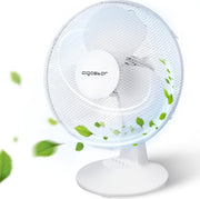 Aigostar Louis 33JTN - Tafelventilator - Ø 34.5 cm - Wit