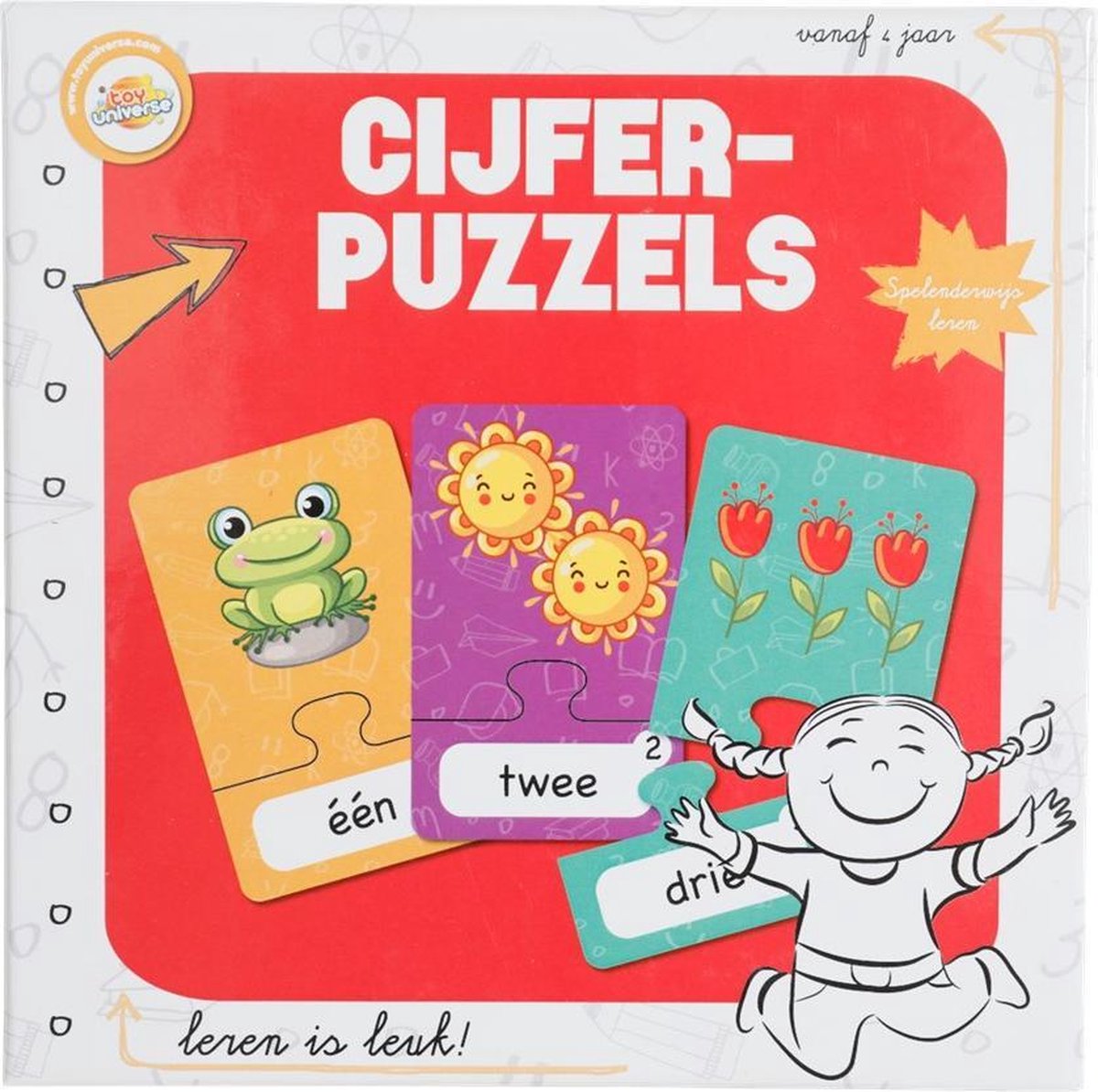 Educatief spel cijfers – ik leer cijfers – cijfer spel – oefenspel – leerspel – oefenen met cijfers – cijfers oefenen voor kinderen – vanaf 4 jaar