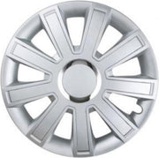 Wieldoppen Set Universeel 14 Inch Velgen 4 Stuks KOLPAK FLASH 14 Zilver
