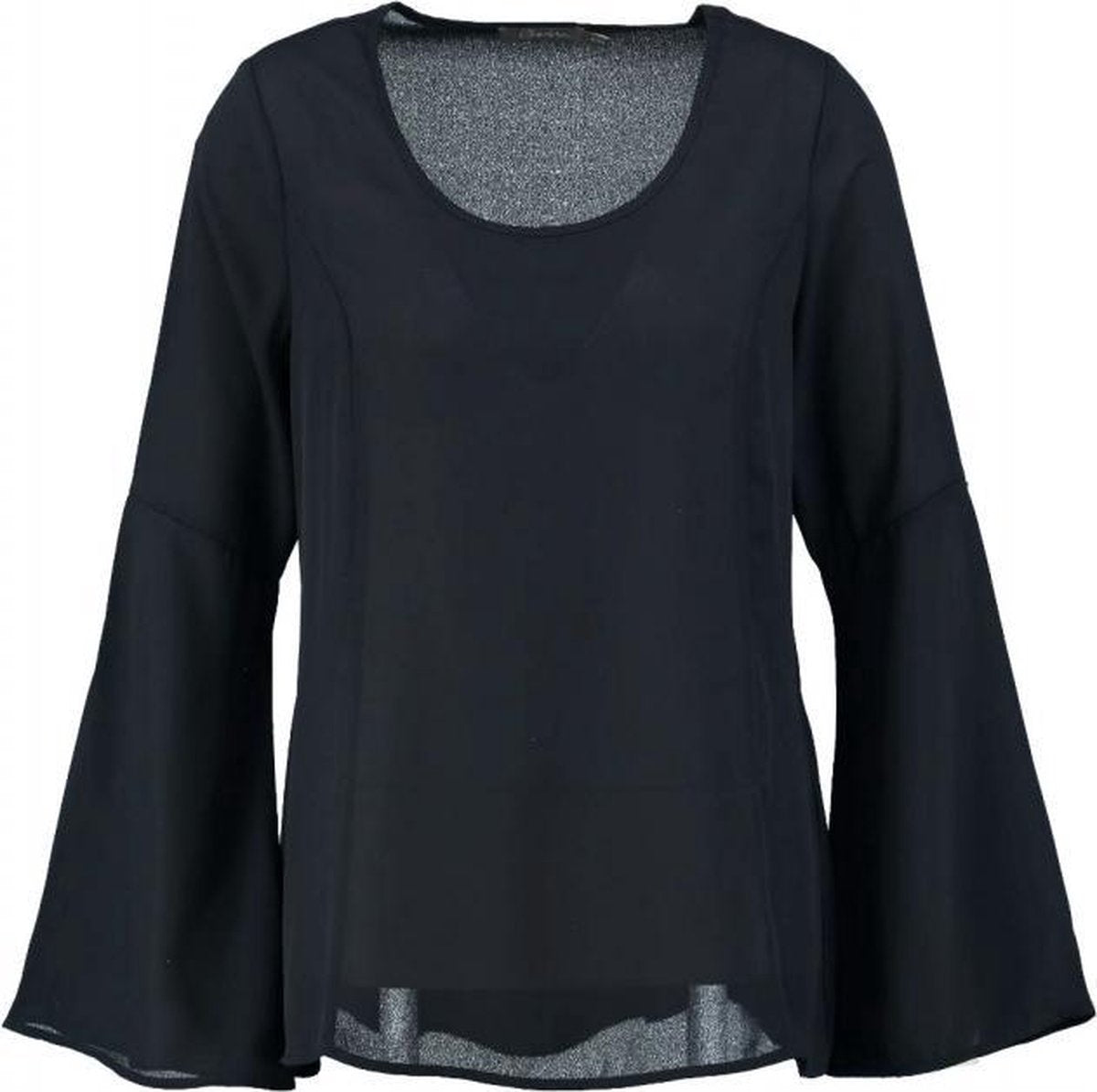 Geisha blauwe polyester tuniek blouse - Maat  S