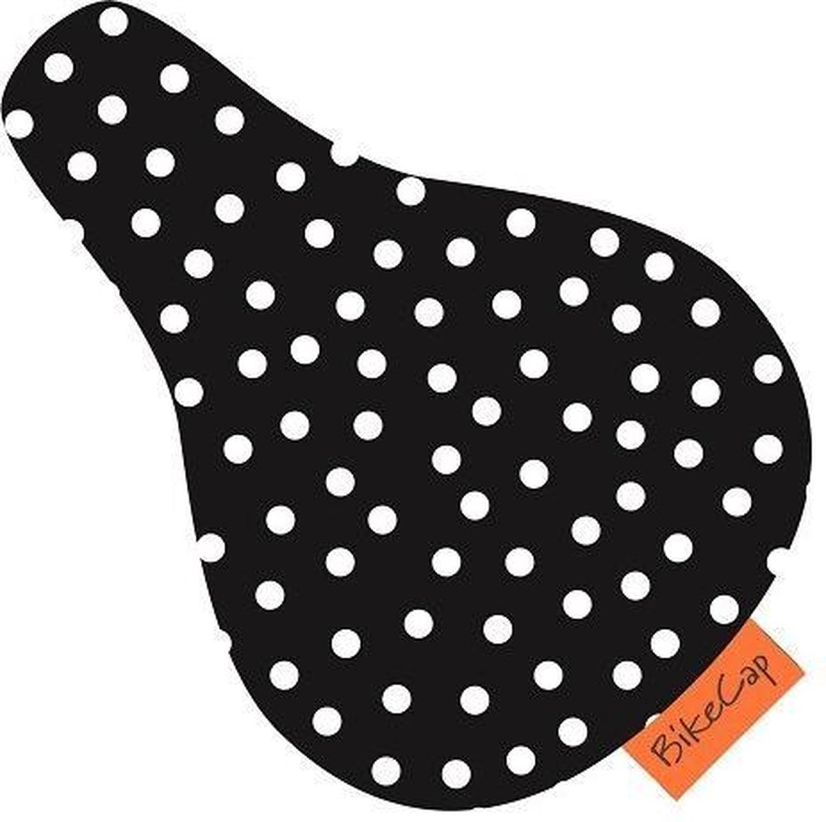 Bikecap Zadeldekje Zadelhoes Fiets Kids Zwart Witte Stippen