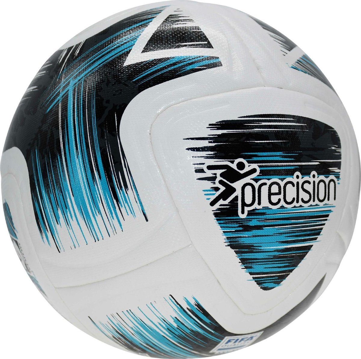 Precision Voetbal Rotario Polyurethaan Wit/blauw Maat 4