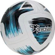 Precision Voetbal Rotario Polyurethaan Wit/blauw Maat 4