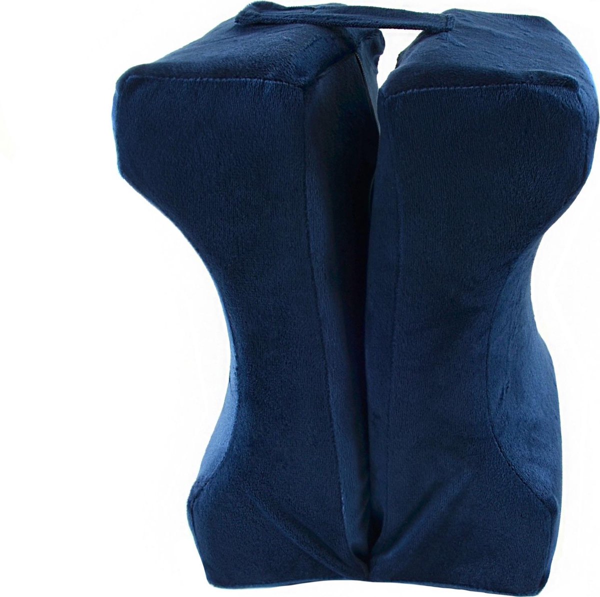 Abductiekussen knieën en/of benen met visco foam - elastisch (traagschuim):