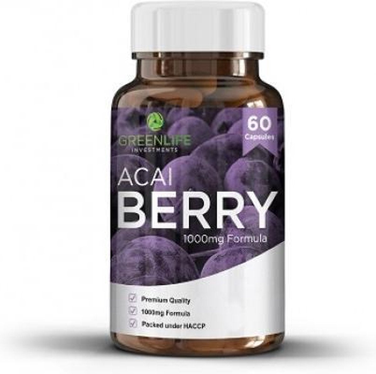 Acai Bessen - 60 capsules - Rijk aan Antioxidanten