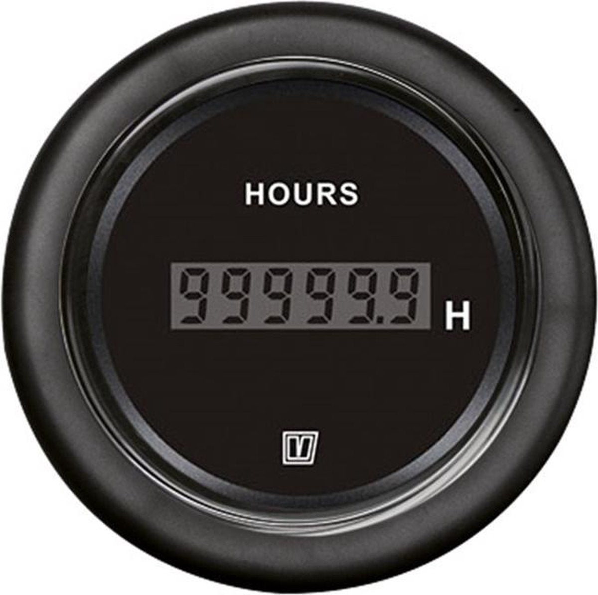 VETUS HOURCB zwarte Urenteller 12/24V