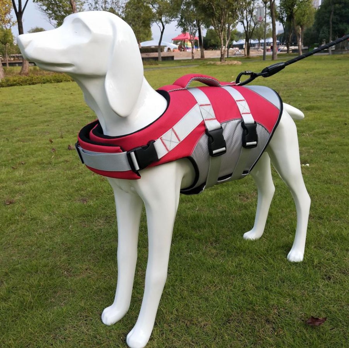 Hondenzwemvest ROOD MAAT XS Voor zeer kleine honden