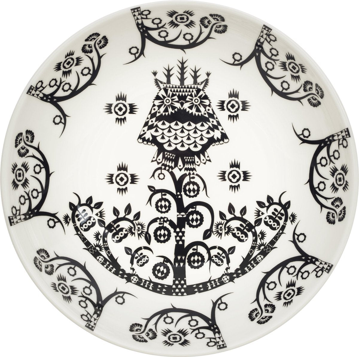 Iittala - Taika Diep Bord 20cm deco zwart