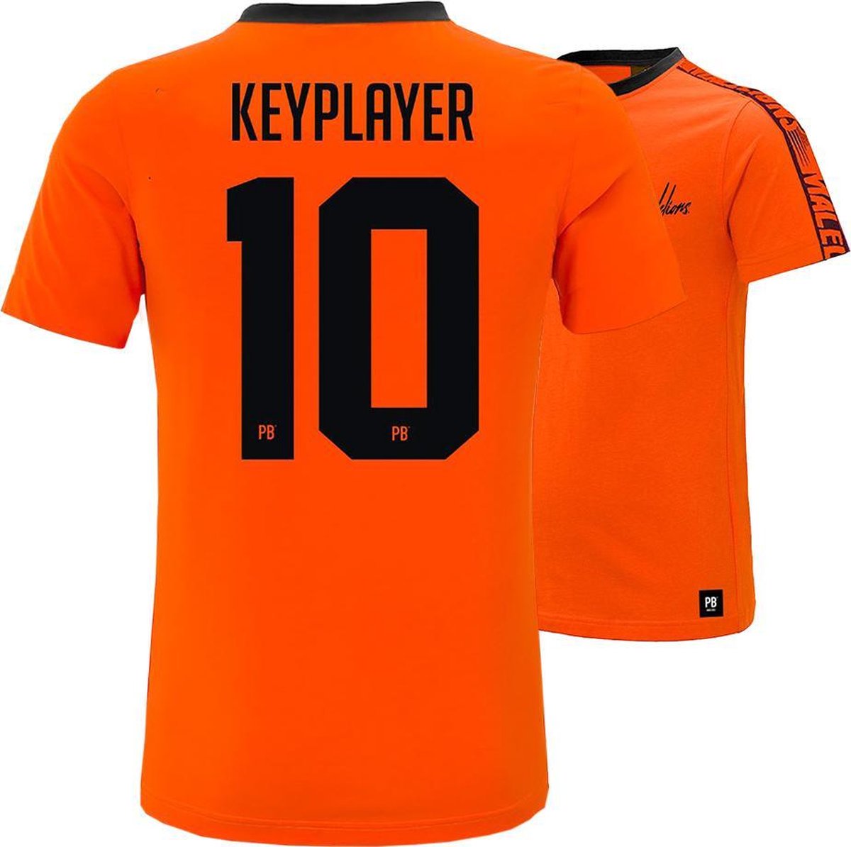 PB x Malelions - 10. Keyplayer | Maat XXL | Oranje T-shirt | EK voetbal 2021 | Heren en dames