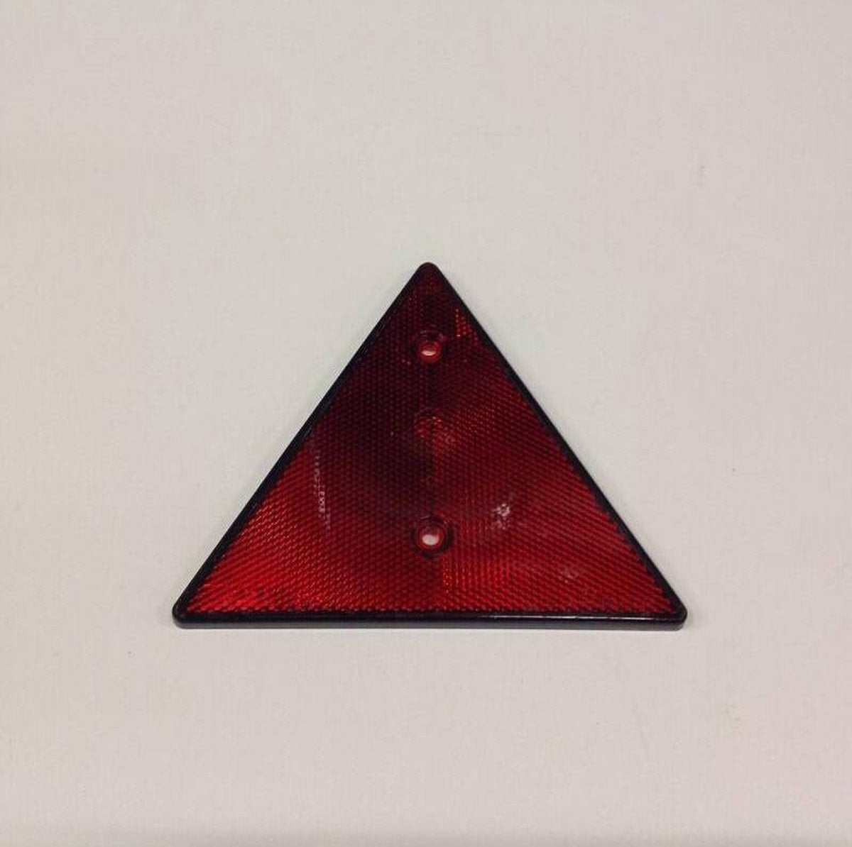 Driehoek reflector -  rood schroefbaar