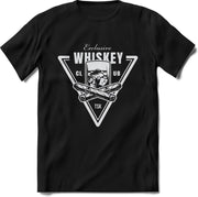 Whiskey T-Shirt Heren – whiskey glazen shirt Dames – Perfect Whiskey set tshirt Cadeau - Maat XL