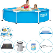 Intex Metal Frame Rond 244x51 cm - 7-delig - Zwembad Deal