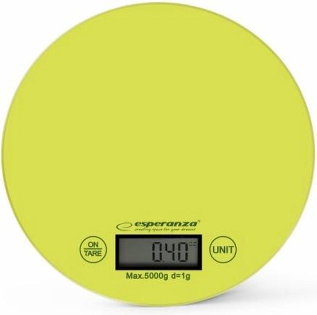Esperanza Keukenweegschaal Mango Groen