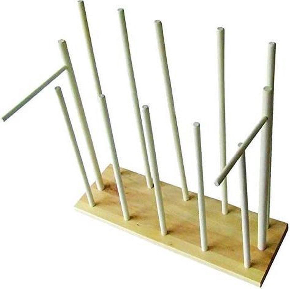 Goki Handpoppen display voor 12 handpoppen 40 x 40 cm