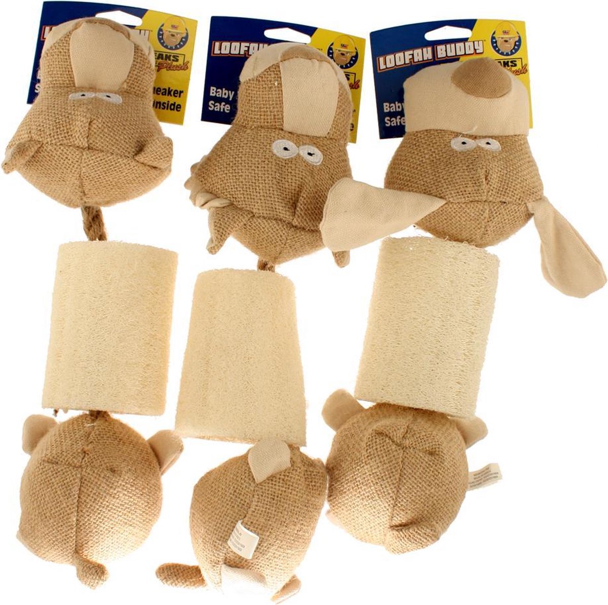 Loofah Buddy assorti