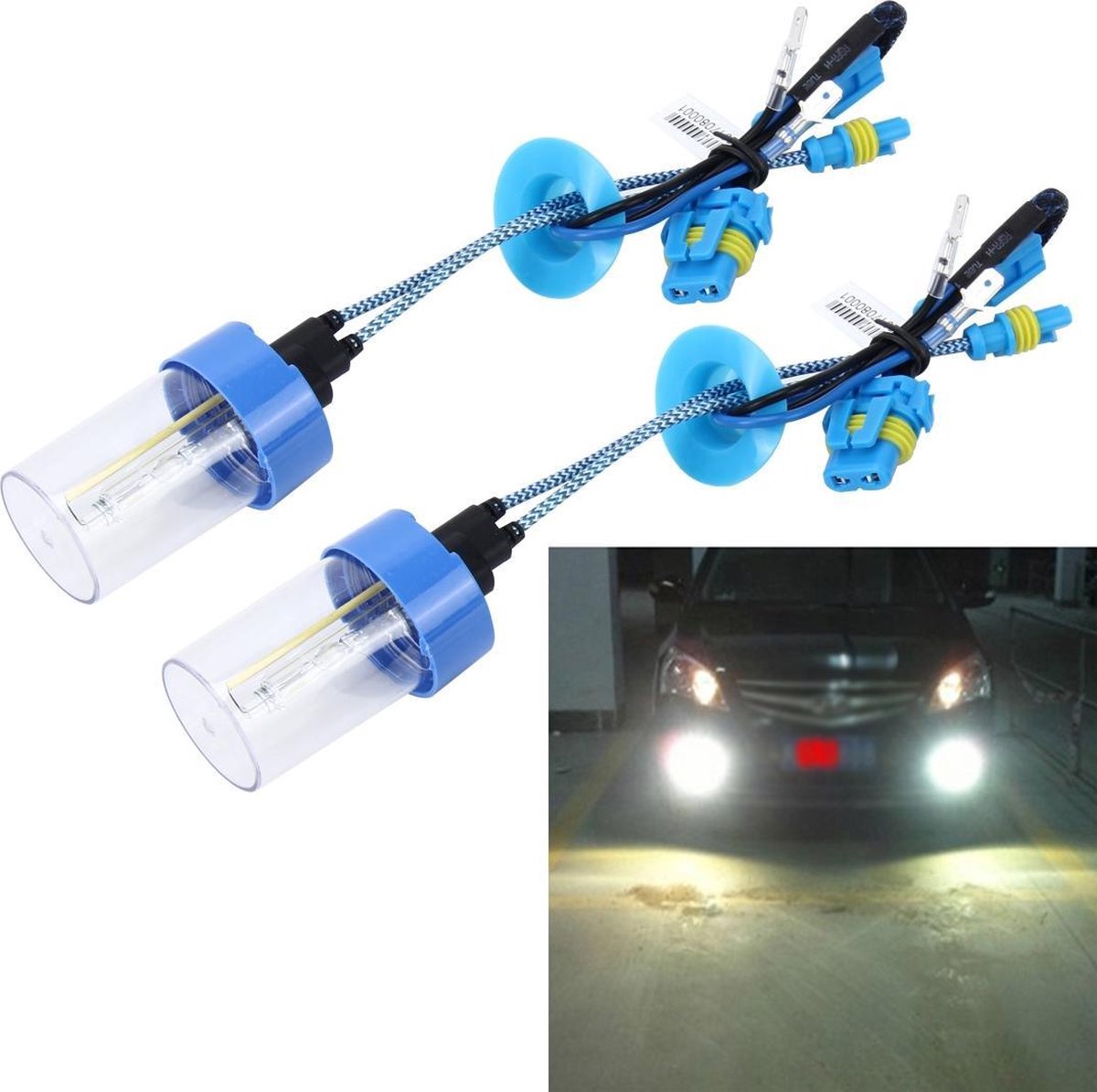 2 STUKS H7 55W 4300K ​​HID-lampen Xenon-lampen