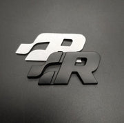 R32 Embleem sticker - Golf R - Volkswagen - MK5 - MK6 - Achterkant - Achterklep - Badge - Logo - Zwart