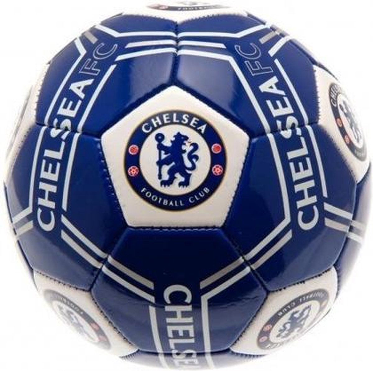 Chelsea Voetbal - Maat 5 - Blauw/Wit