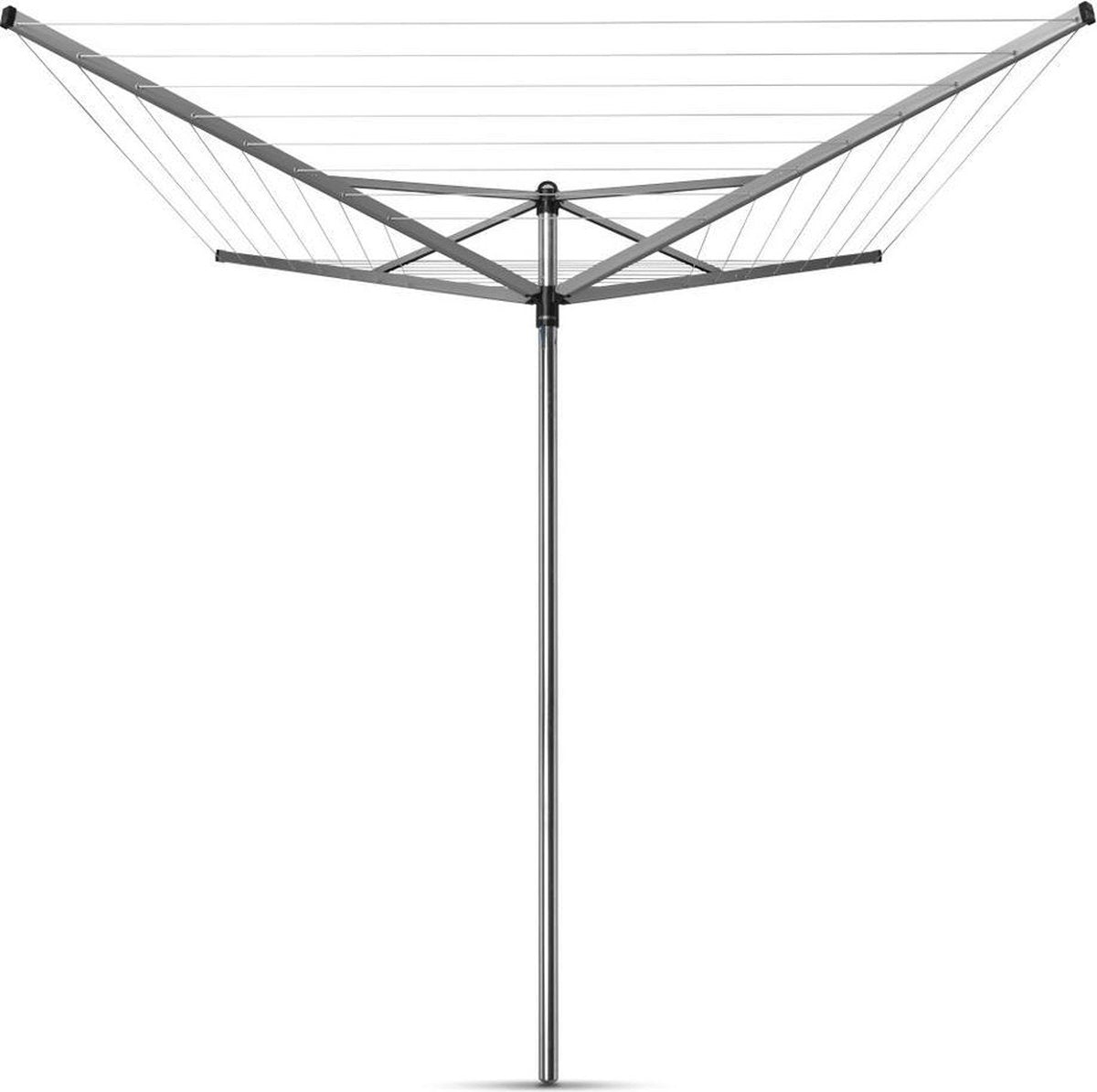 Brabantia Topspinner Droogmolen met Grondanker - 40 m - Met beschermhoes