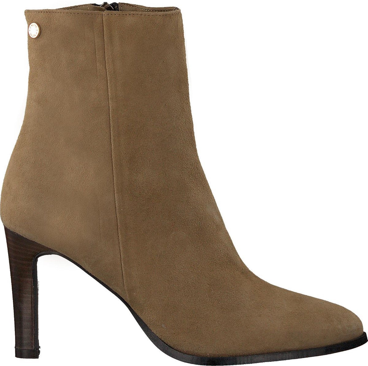 Notre-V Dames Enkellaarsjes 27436 - Taupe - Maat 41