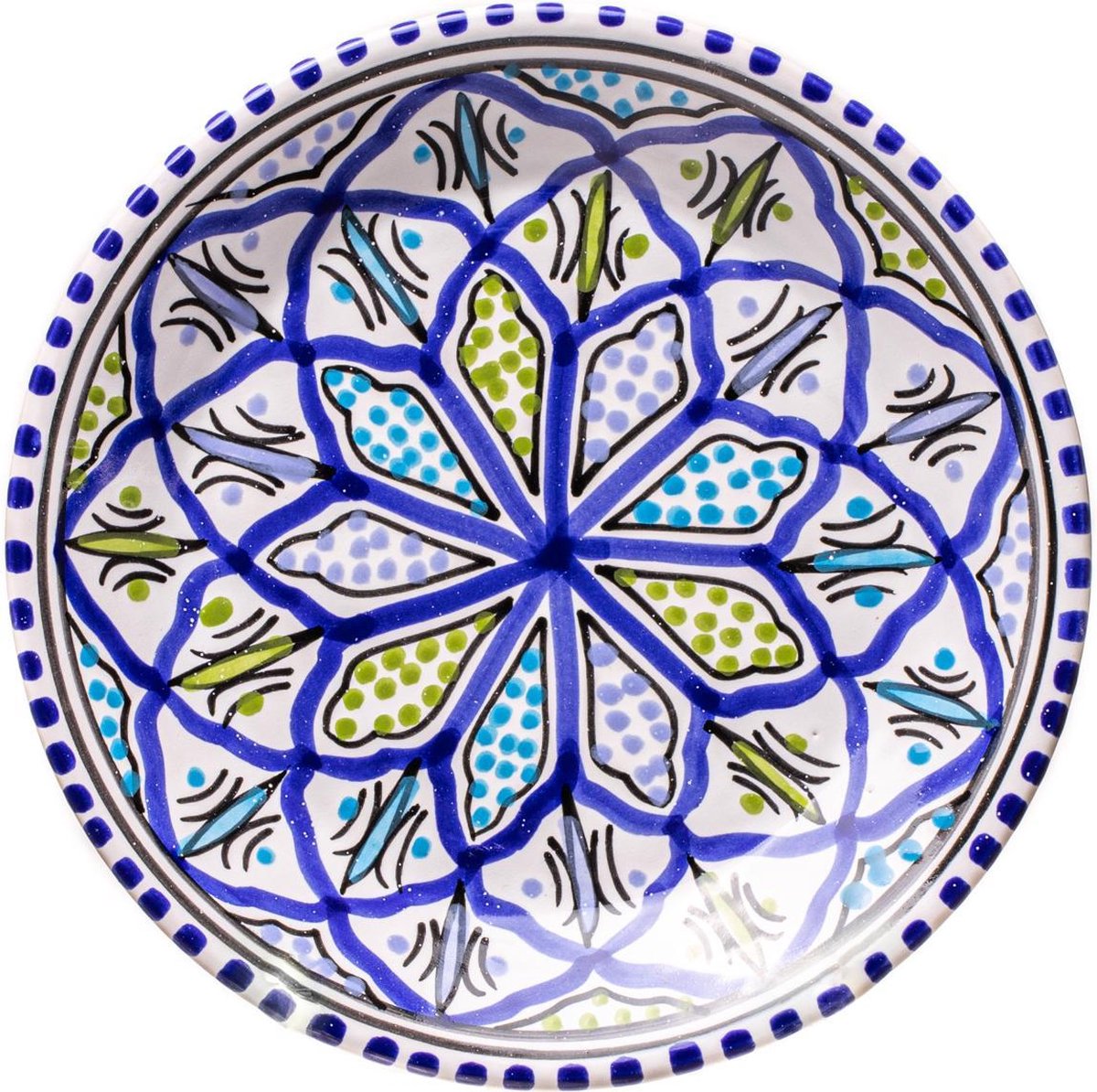 Sareva Bordje Blue Green Ø 20 cm