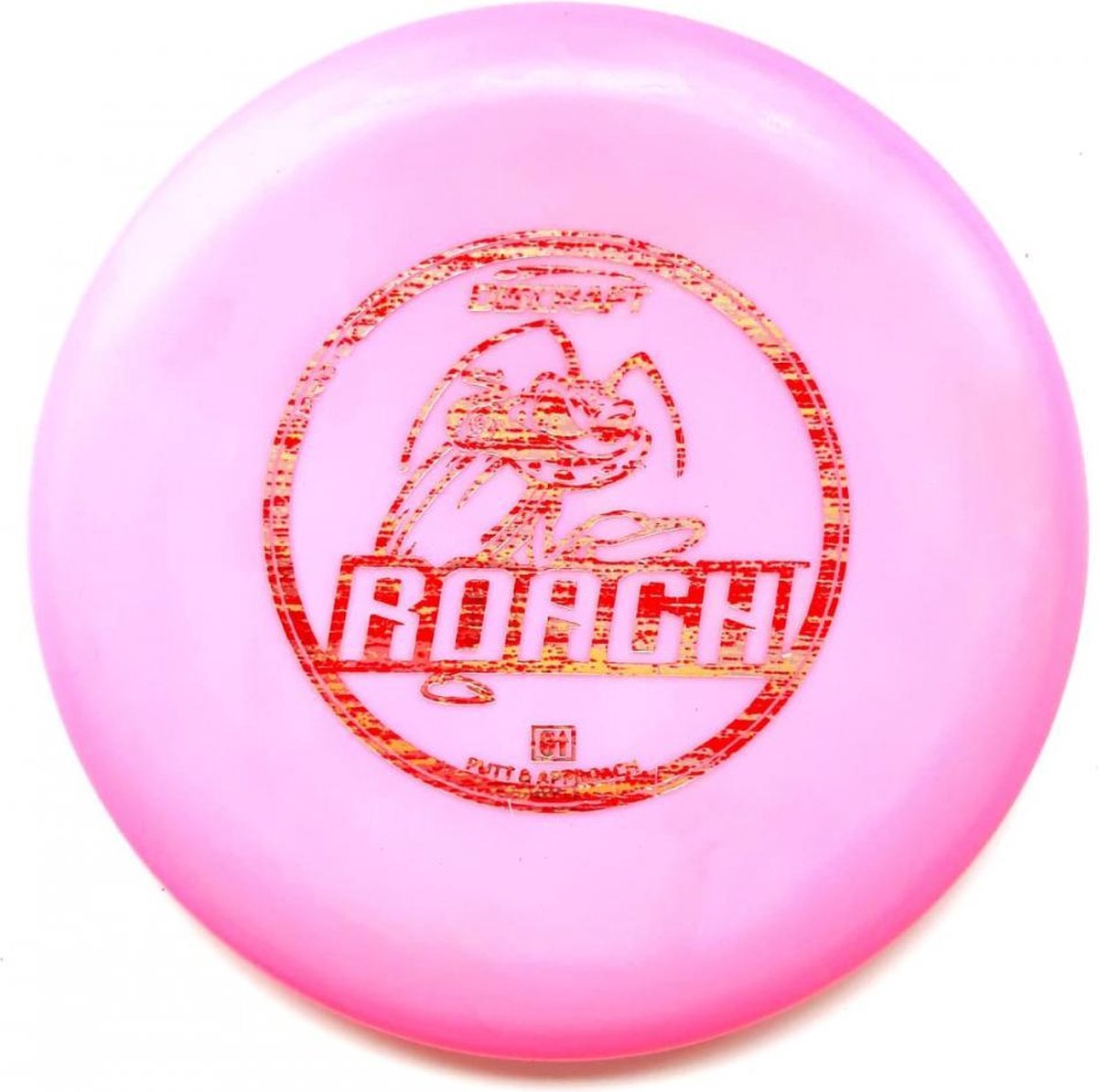 DISCRAFT DISCGOLF PUTTER ROACH D LINE ROZE