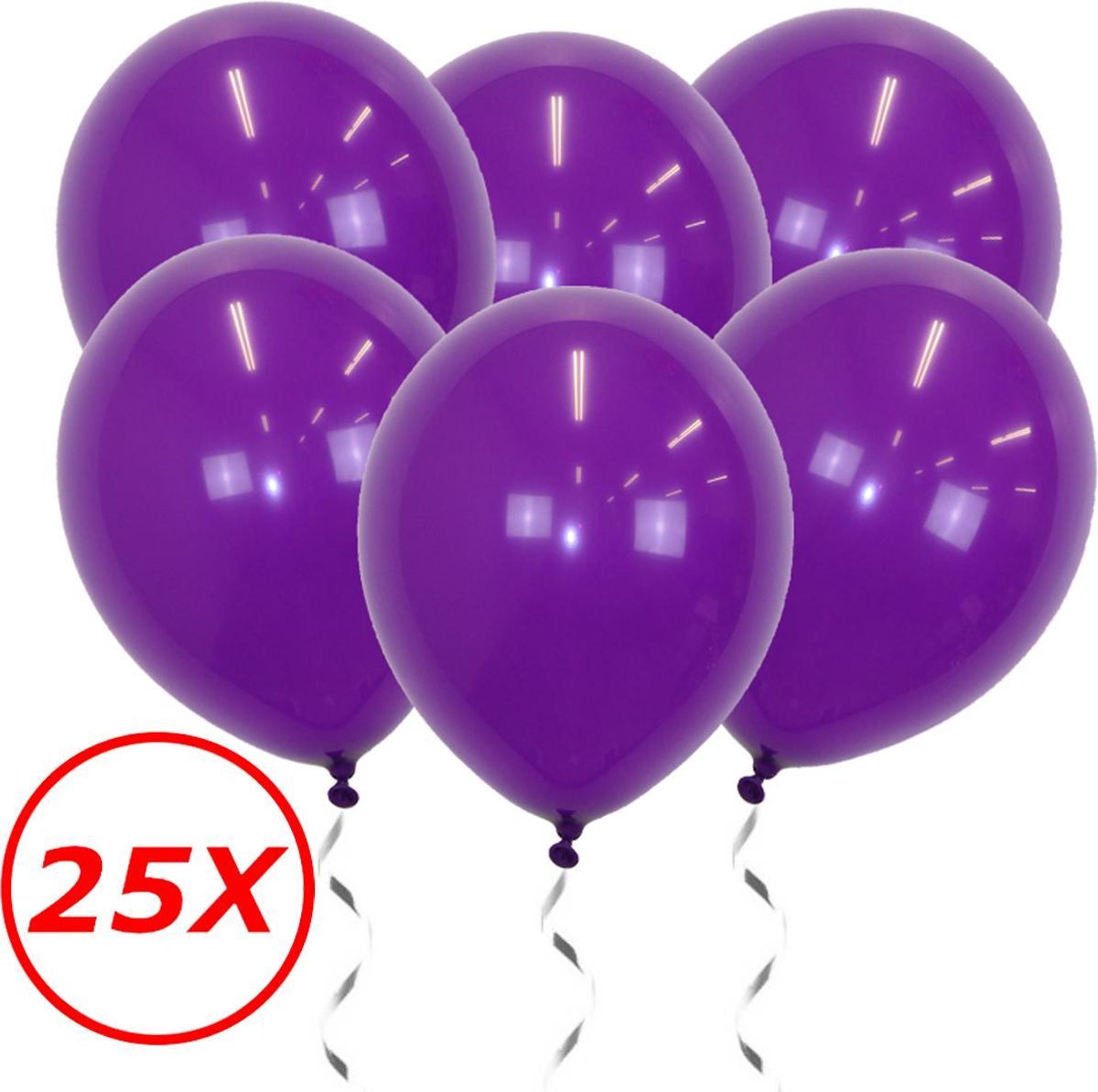 Paarse Ballonnen Verjaardag Versiering  Paarse Helium Ballonnen Feest Versiering Halloween Paars 25 Stuks
