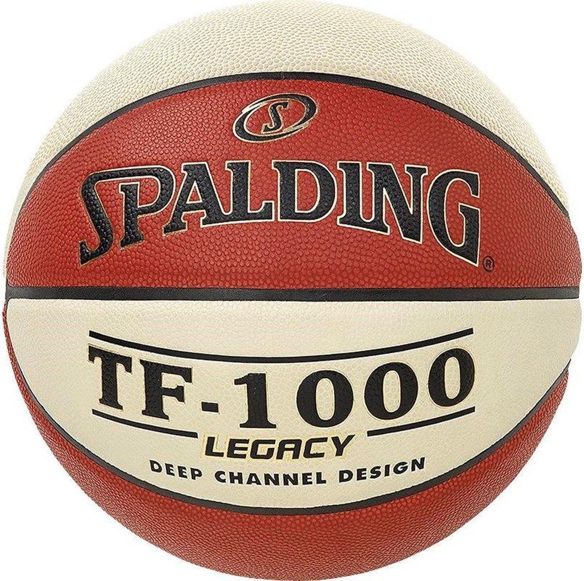 Spalding Tf 1000 Legacy - Basketbal - Dames - Oranje Wit - Maat: 6