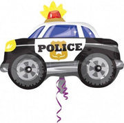 Folieballon politie auto