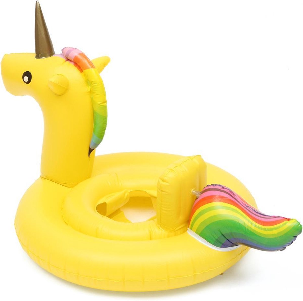 babyzwemband unicorn geel