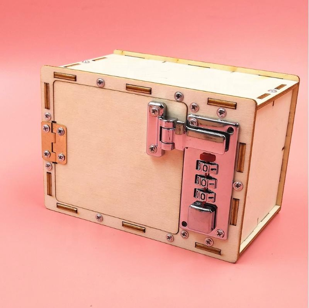 DIY wooden password Box  LEGO TECHNIC STYLE/ DIY houten wachtwoord Box / Boîte à mot de passe en bois bricolage