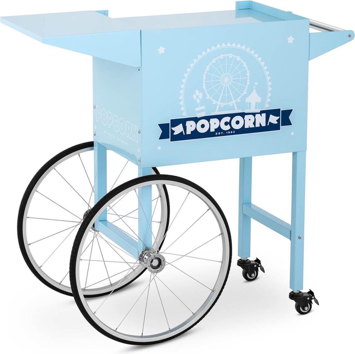 Royal Catering Popcornkar - blauw