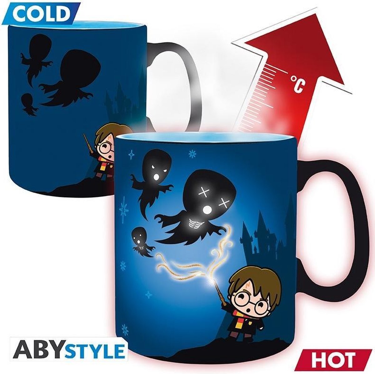 HARRY POTTER - Mug Heat Change - 460 ml - Expecto - with box