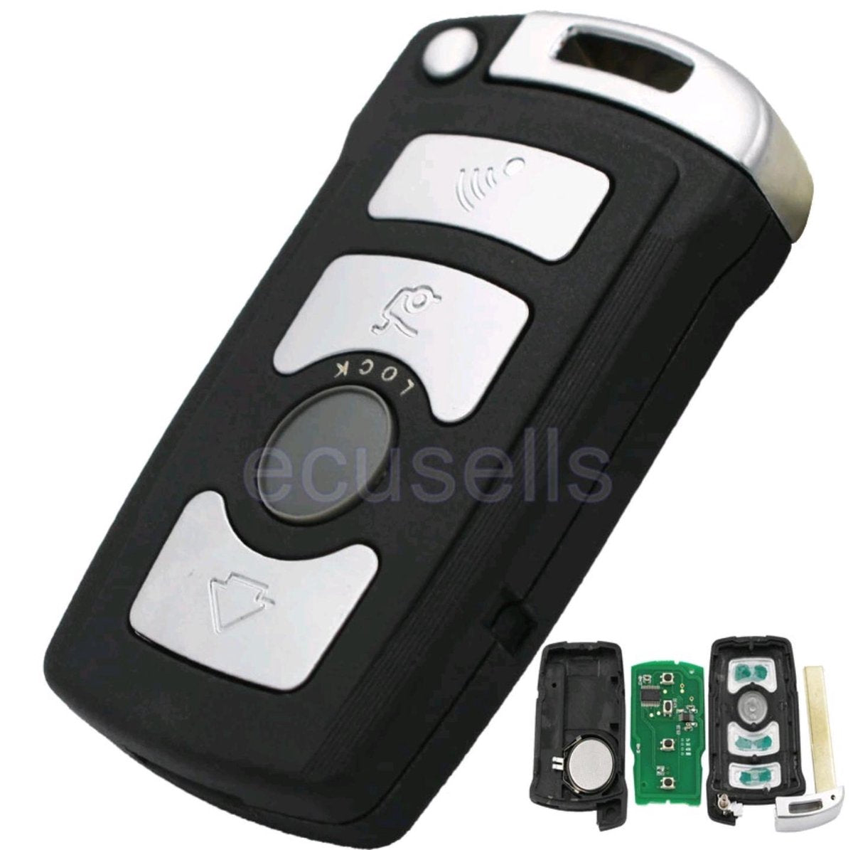 auto sleutel geschikt voor bmw sleutel  smartkey 434MHz Voor BMW 7 Series CHIP ID7944 autosleutel