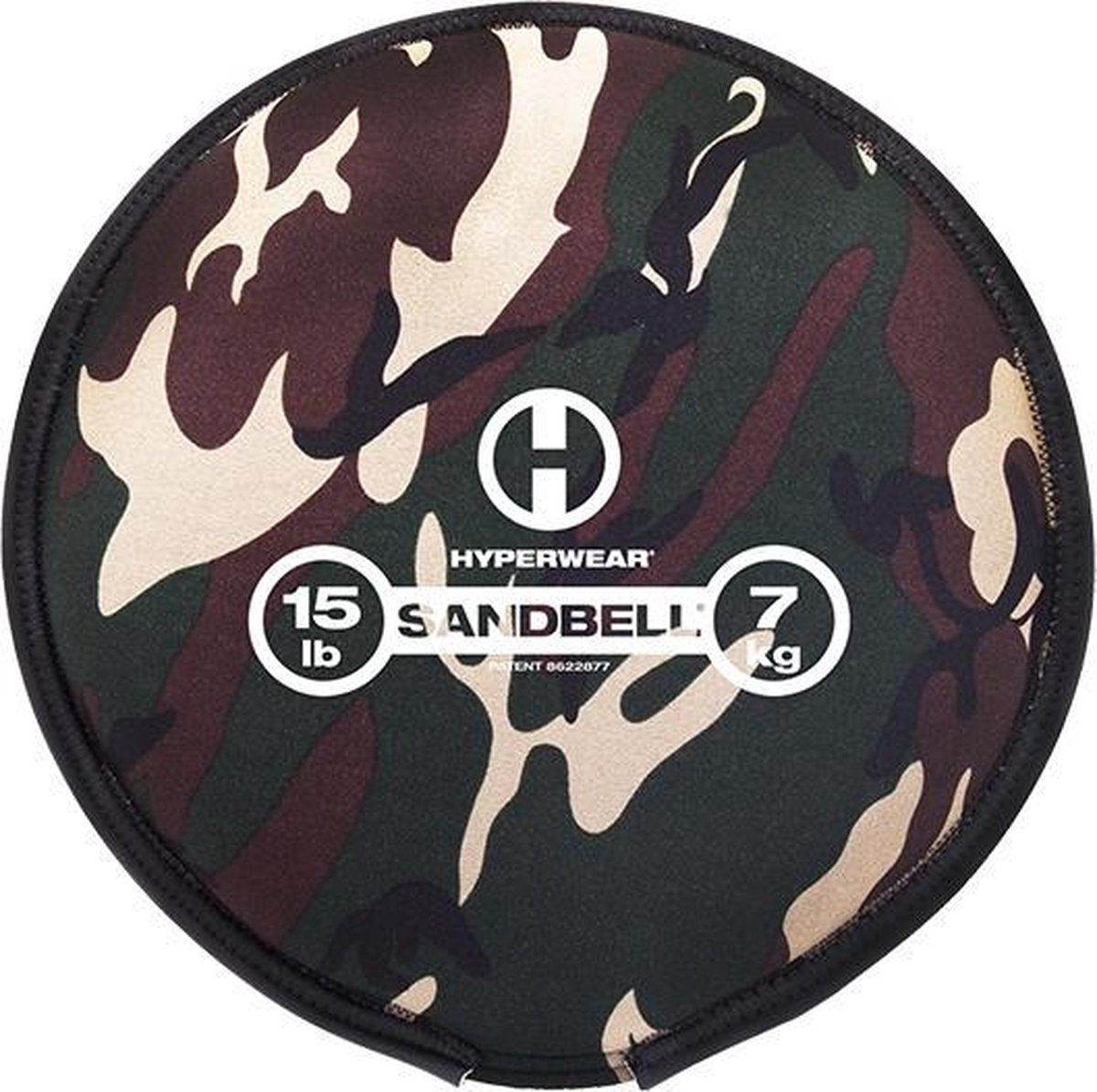 Hyperwear Camo SandBell 7 kg (15 lbs)