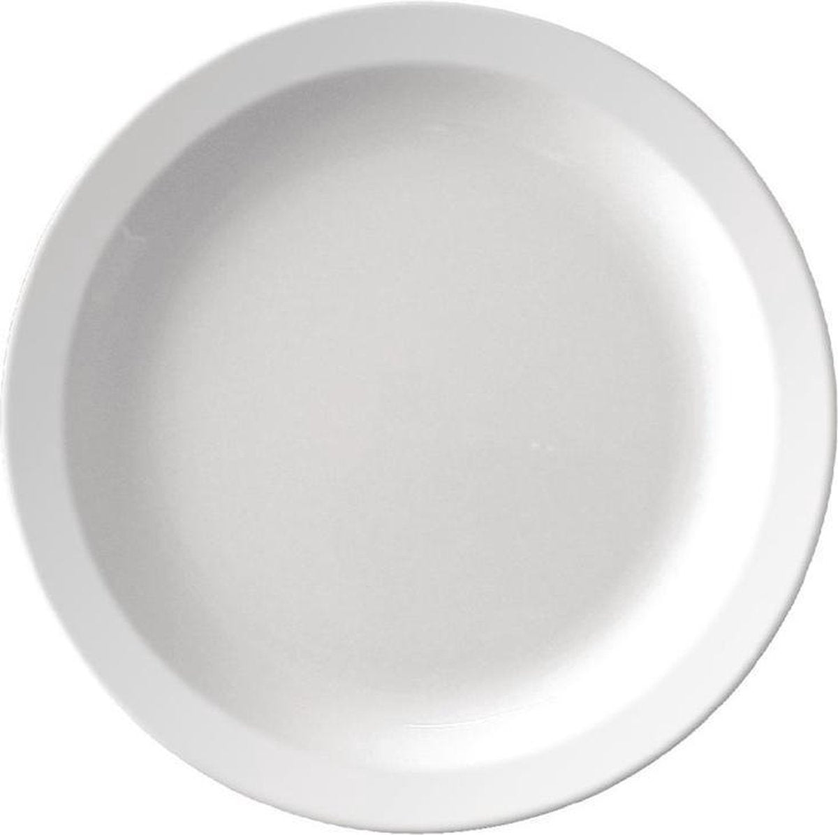 Kristallon melamine bord met smalle rand 22.9cm