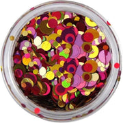 Claresa Nageldecoratie Confetti Rood 4