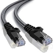 U/UTP kabel | Netwerk kabel | CAT 6 | Afgeschermd | Gevlochten mantel | CU kern | 10 meter | Allteq