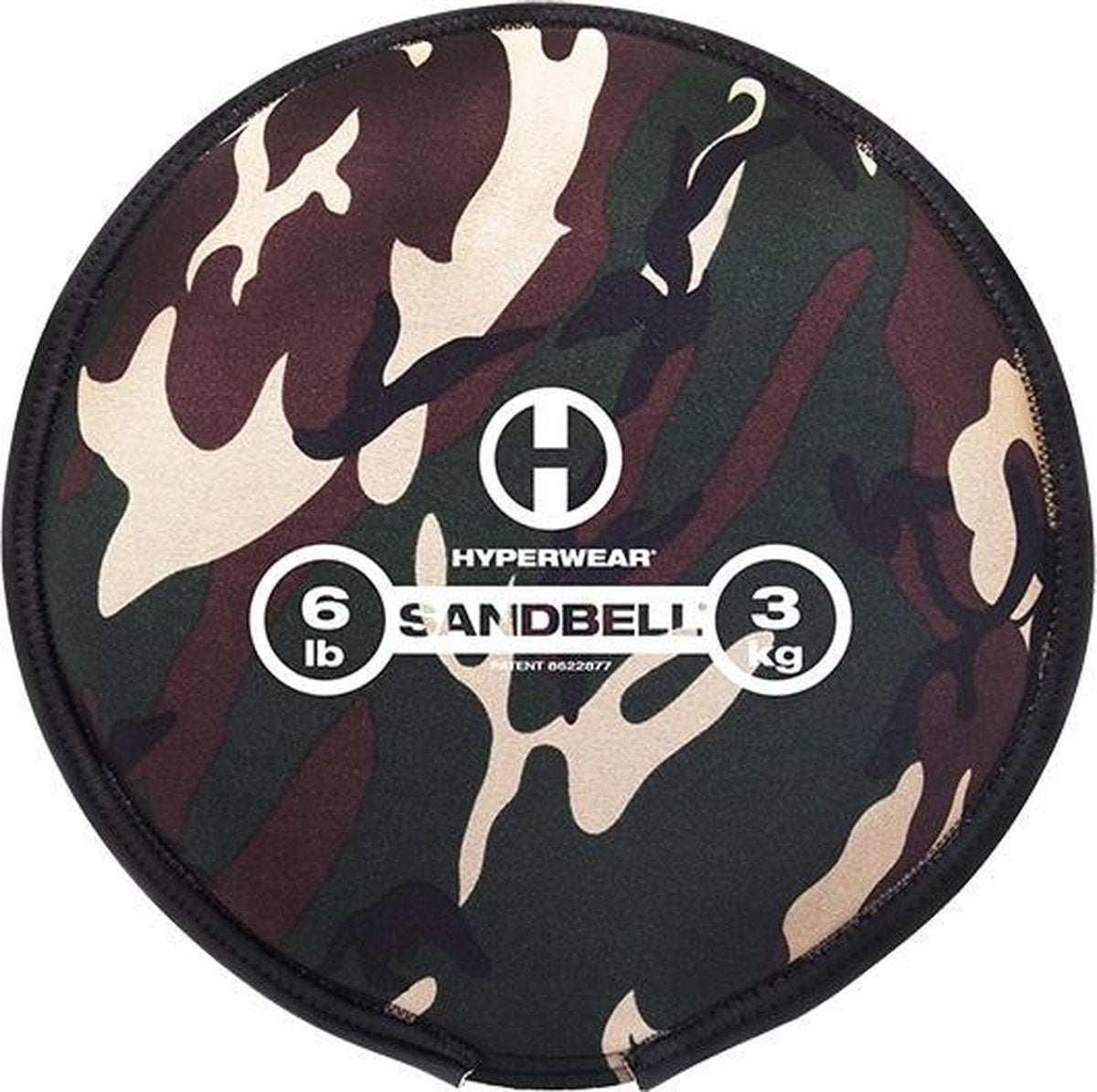Hyperwear Camo SandBell 2 kg (4 lbs)