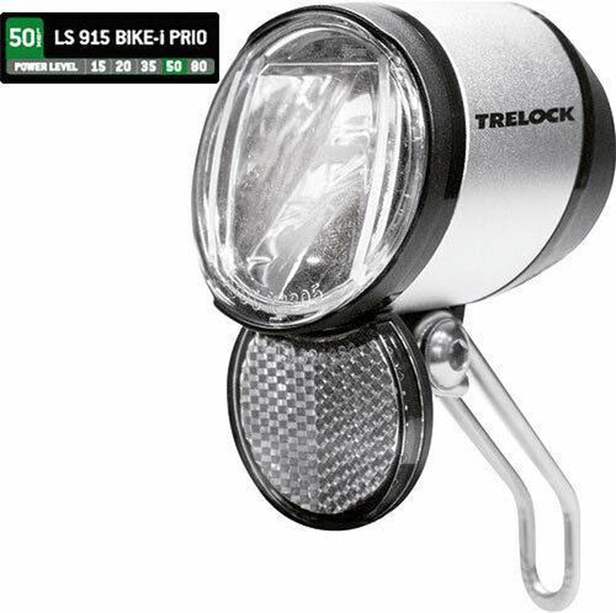 Trelock LED koplamp LS 915 prio 50. 50lux standlicht