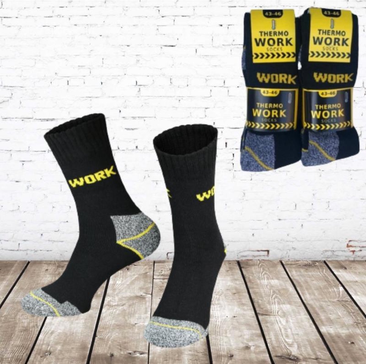 Workman Thermo werksokken heren 10 paar - 43-46