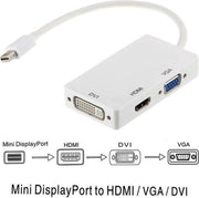 3 In 1 Mini Displayport DP Thunderbolt naar DVI