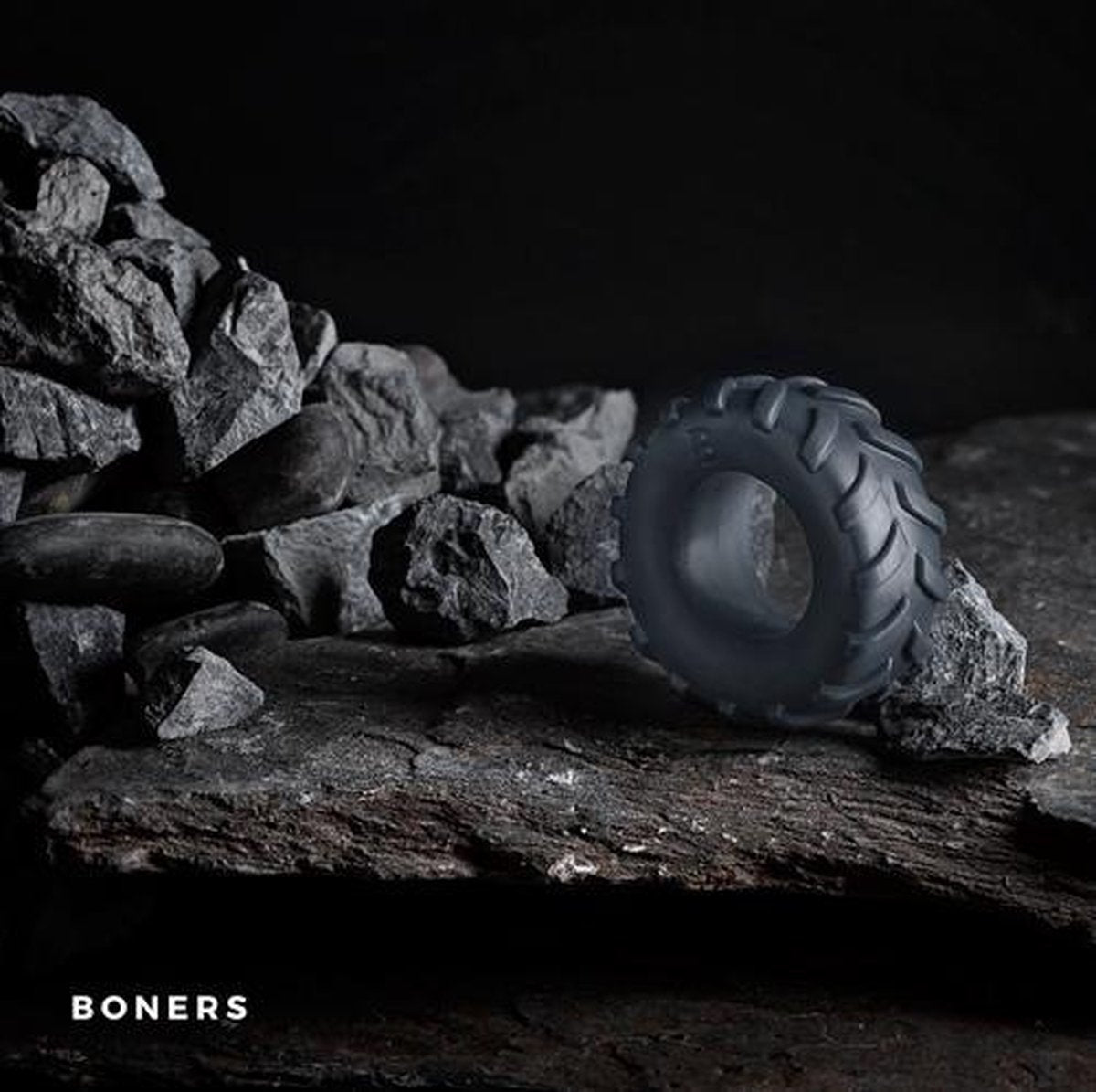Band Cockring - Grijs - Grijs - Sextoys - Cockringen - Toys voor heren - Penisring