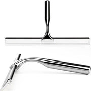 Luxe douchewisser 25 cm - Aluminium - Inclusief ophangsysteem - Trekker - Badkamer accessoires - Raamwisser - Roestvrij staal