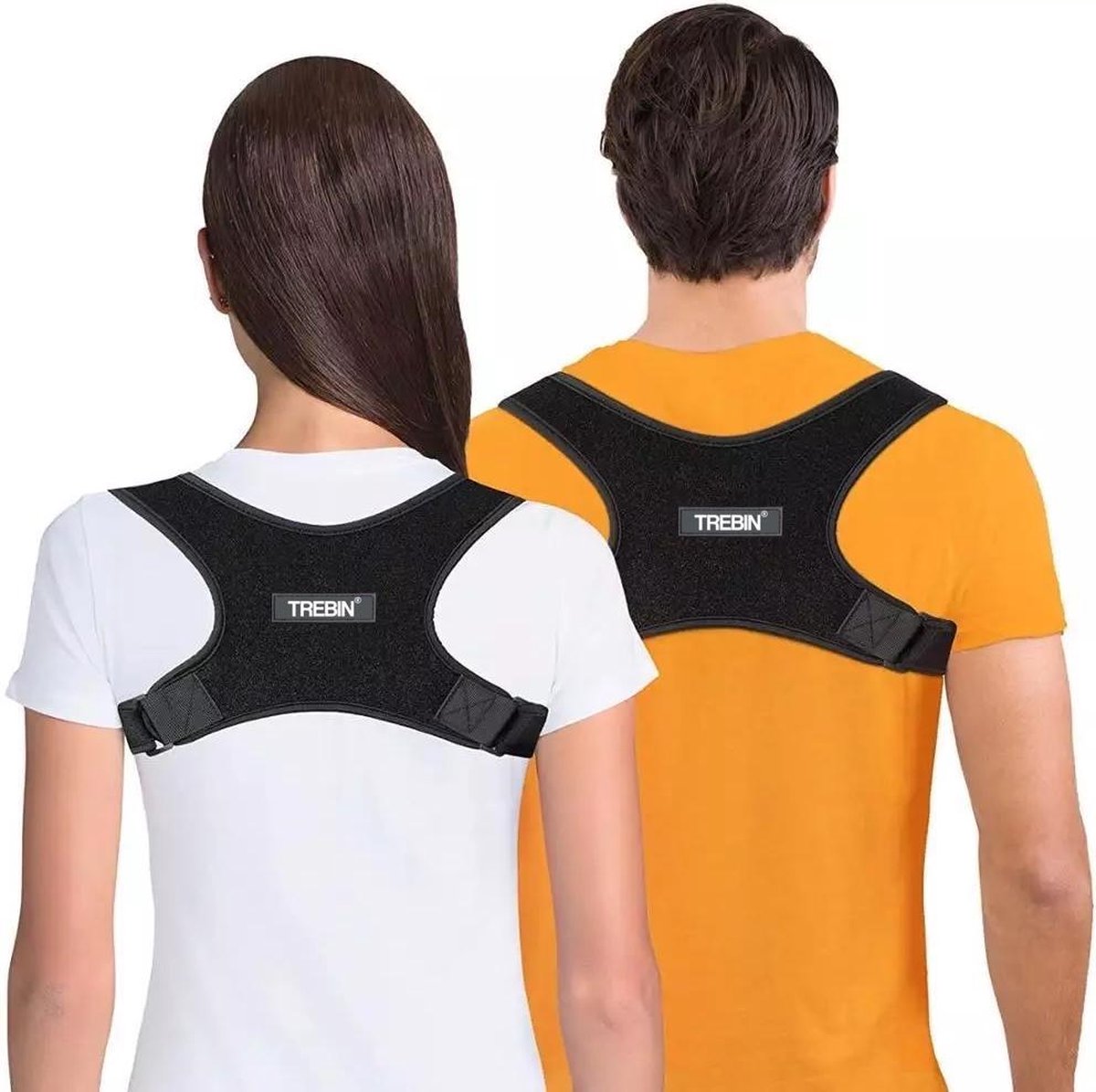 Rug Corrector - met Okselpads - Postuur Corrector - One Size - Man en Vrouw - Houding Correctie - Rugbrace