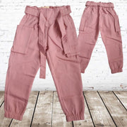 Papillon Zacht roze meisjes broek - 158/164
