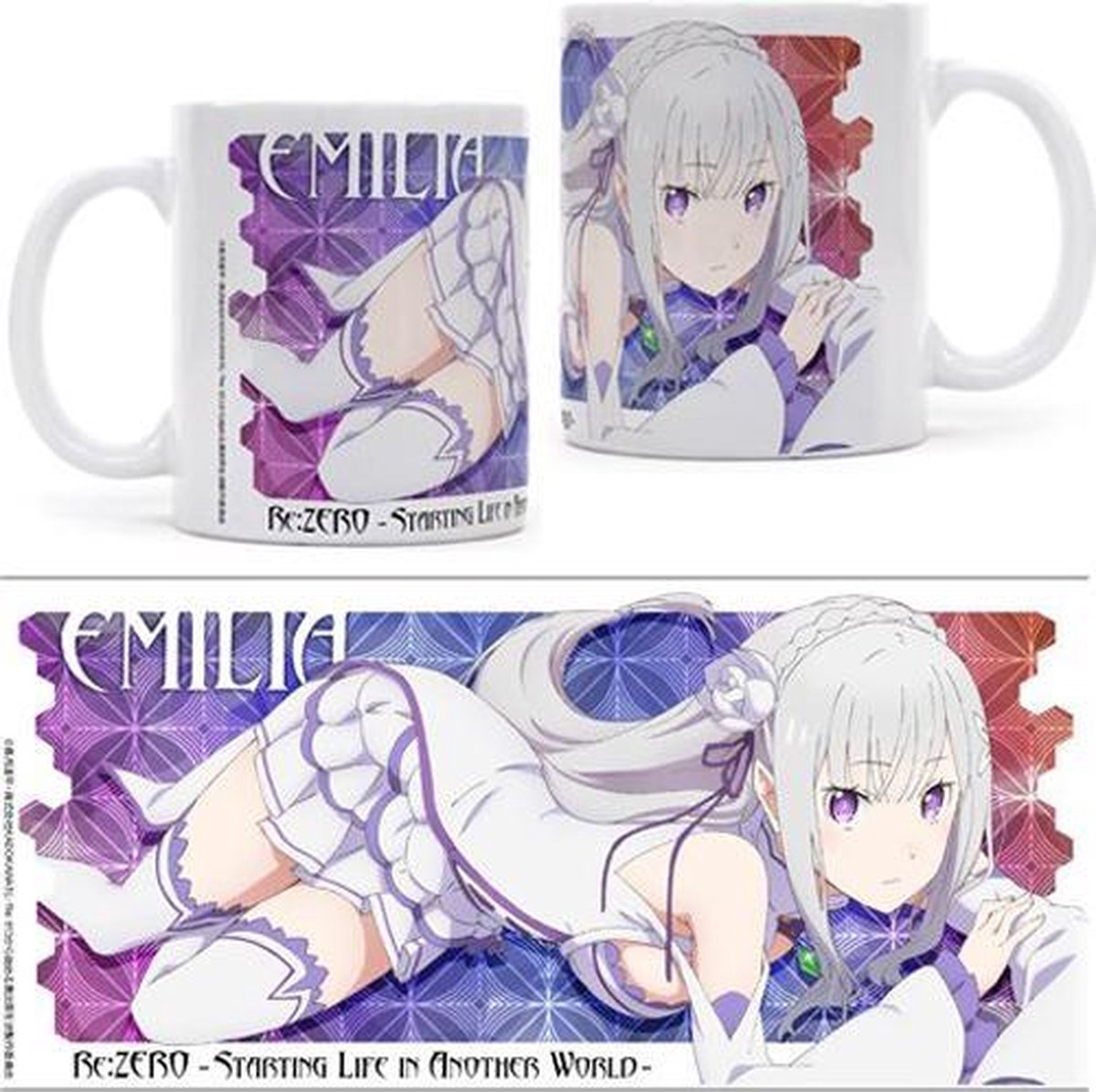 Re:Zero Starting Life Another World Emilia Mok Full Color
