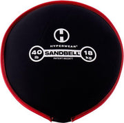 Hyperwear SandBell 18 kg (40 lbs) - rood